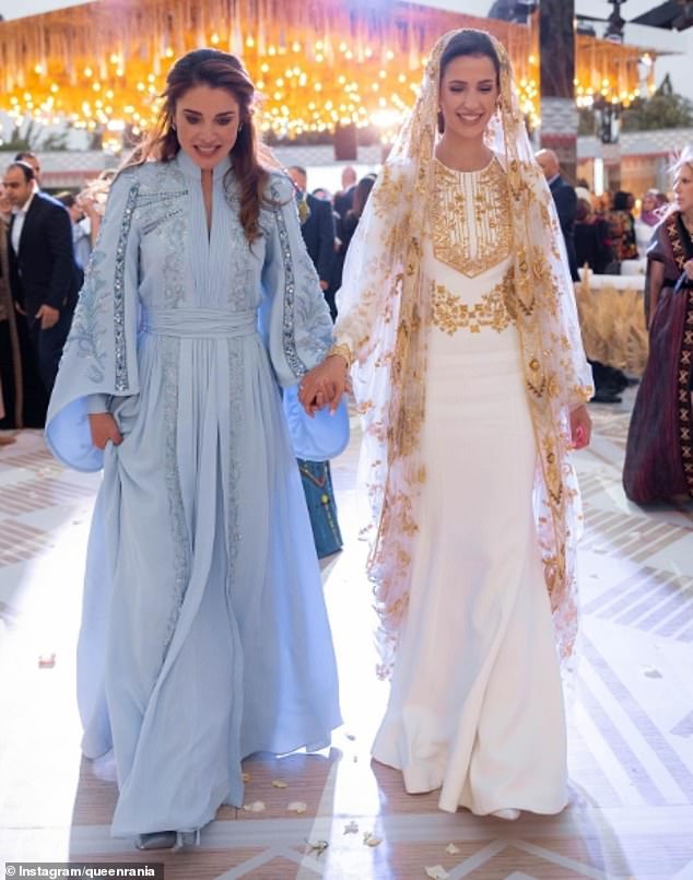 Queen Rania of Jordan hosts celebration ahead of Crown Hussein’s wedding to Rajwa Al-Saif
