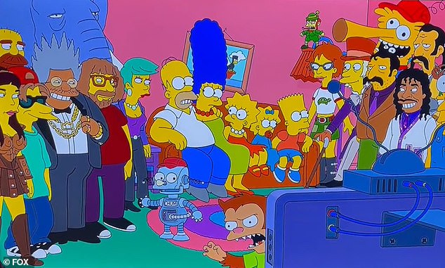 The Simpsons celebrates its 750th episode with record 750 characters in the opening sequence 